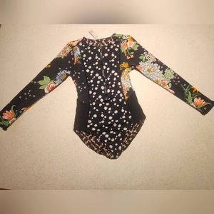 MAAJI girls size 8 reversible swimsuit